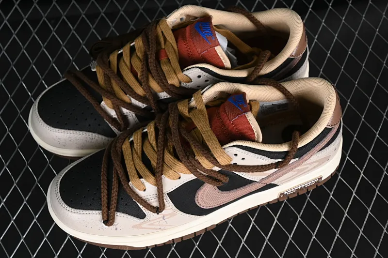 All categories Nk SB Dunk series Nk SB Dunk Low low-top sneakers Nk Dunk Low Panda Prank-Street Graffiti Line graffiti distressed SB strap low-top casual sneakers DR9704-200